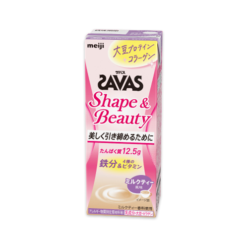 (ザバス)Shape＆Beautyミルクティー風味(200ml)