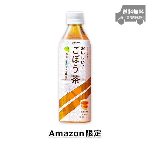 【Amazon.co.jp限定】おいしい!ごぼう茶 500ml×24本