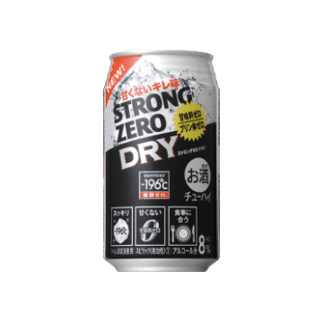 -196℃ ストロングゼロ〈DRY〉350ml